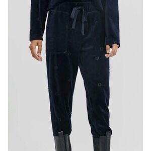 Something Navy Women's Sheer Sun Velour Jogger Size XS (MSRP $115)